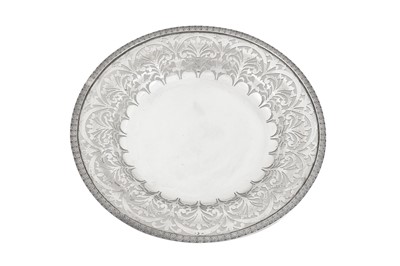 Lot 270 - An early 20th century Austrian 800 standard silver dish, Vienna circa 1910 by Franz Martinetz (active 1902-24)