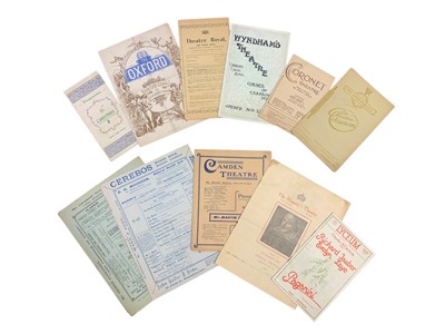 Lot 146 - Theatre ephemera