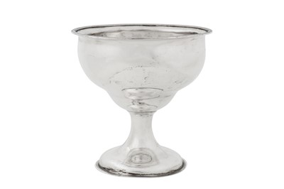 Lot 462 - A George III Irish sterling silver sugar bowl, Dublin 1790 by Matthew West