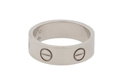 Lot 149 - CARTIER Ι LOVE BAND RING