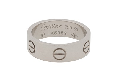 Lot 149 - CARTIER Ι LOVE BAND RING