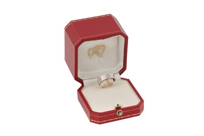 Lot 149 - CARTIER Ι LOVE BAND RING