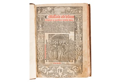 Lot 27 - Missal, use of Sarum, Paris, 1533