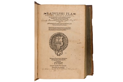 Lot 10 - Hrabanus Maurus, Commentaria in Hieremiam, Basel, 1534