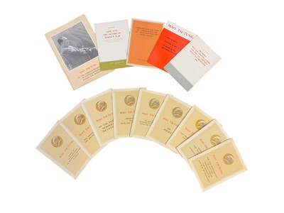 Lot 99 - Chinese Cultural Revolution, A collection of 40 pamphlets by Chairman Mao and Lin Piao