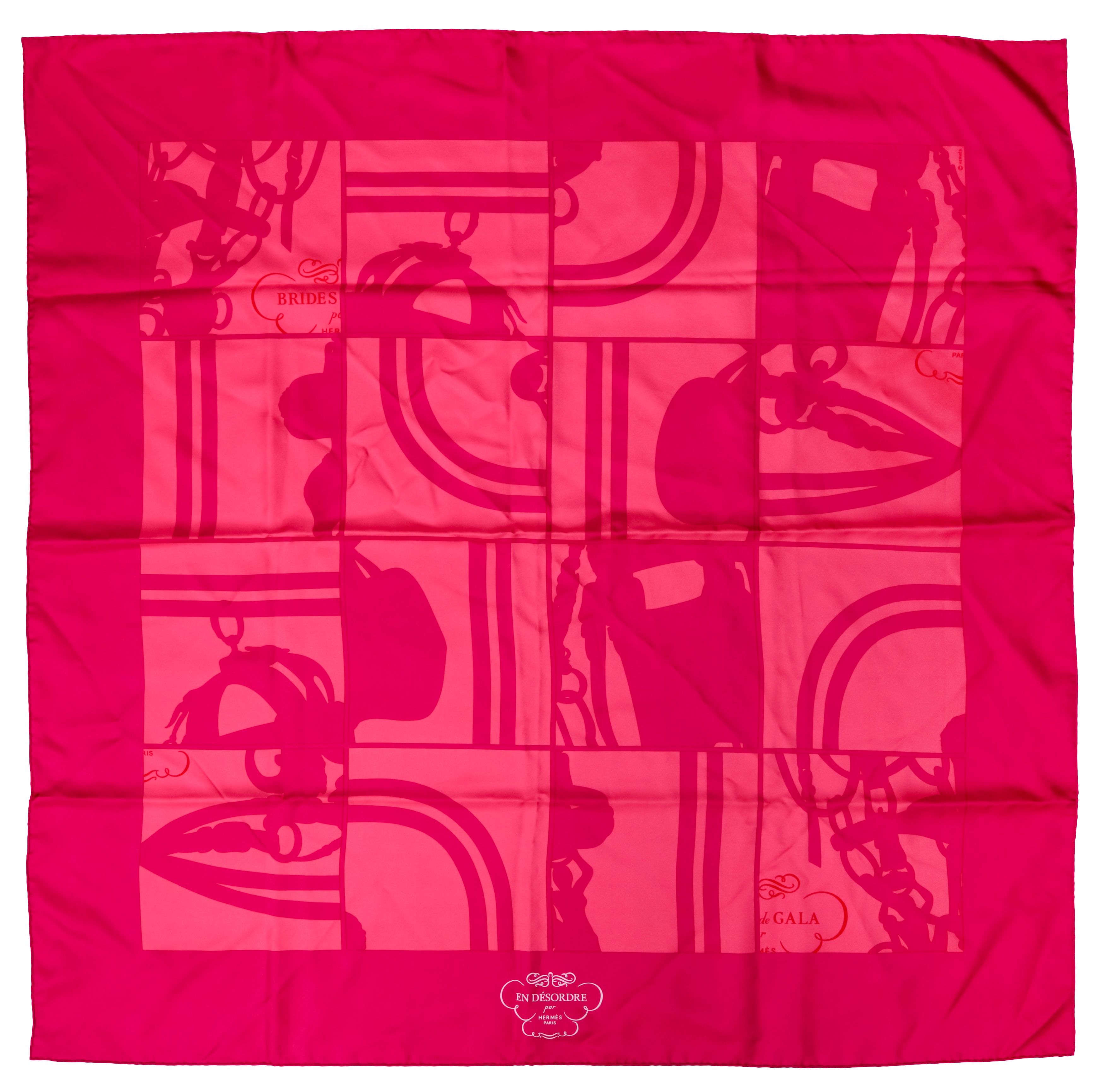 Lot 2 - Hermes 'Brides De Gala En Desordre' Silk Scarf