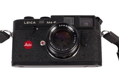 Lot 222 - A Leica M4-P Rangefinder Camera