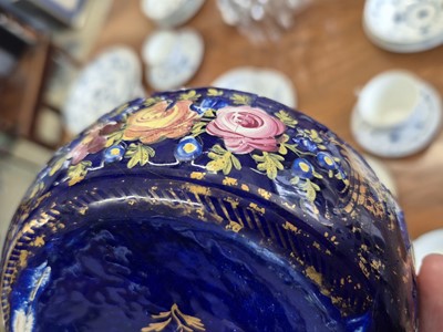 Lot 115 - A group of three George III Bilston or South Staffordshire enamel bowls