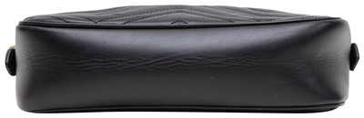 Lot 233 - Gucci Black GG Marmont Small Shoulder Bag