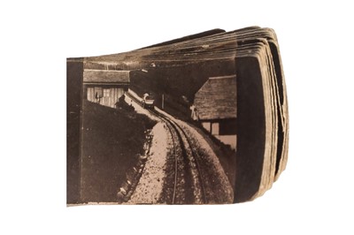 Lot 32 - A Tabletop Kinora Viewer with a Selection of Reels