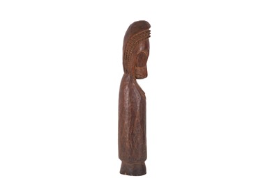 Lot 95 - An Ambrym Islands, Vanuatu, Atingting Kon slit gong, likely 19th or early 20th century