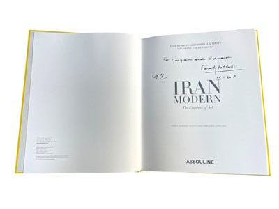 Lot 156 - Assouline: Empress Pahlavi, Iran Modern, Presentation copy, 2018