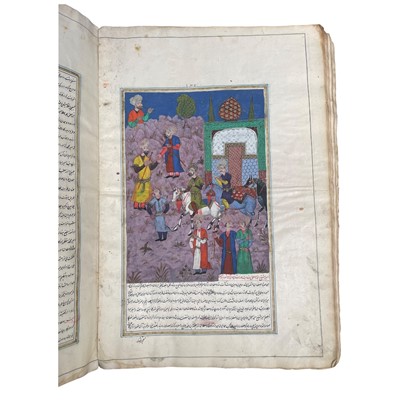 Lot 86 - Mirkhand, Books 3 and 4, Rawzat As-Safa, Iran, 18th century