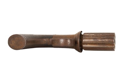 Lot 15 - A VICTORIAN PEPPER BOX REVOLVER