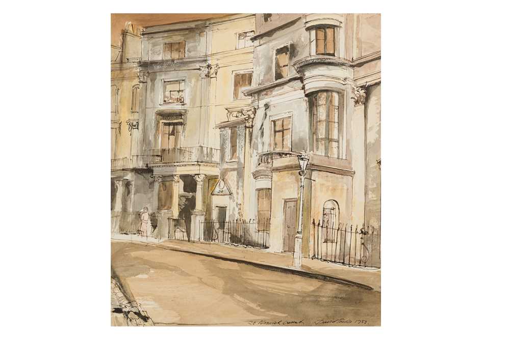 Lot 53 - DAVID TINDLE, R.A. (BRITISH, b.1932)