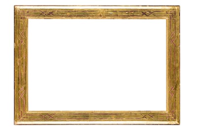 Lot 259 - AN ITALIAN 17TH CENTURY STYLE CARVED AND GILDED FRAME