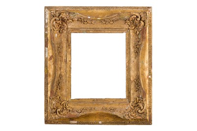 Lot 256 - FRENCH 19TH CENTURY LOUIS XIV STYLE CARVED, COMPOSTION AND GILDED FRAME