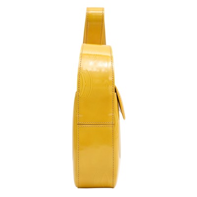 Lot 23 - Cartier Yellow Monogram Happy Birthday Flap Bag