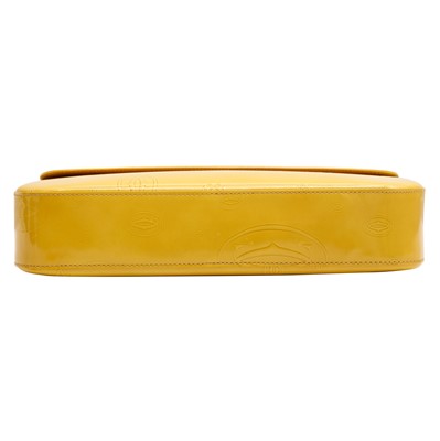 Lot 23 - Cartier Yellow Monogram Happy Birthday Flap Bag