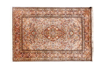 Lot 445 - A FINE KASHMIR RUG