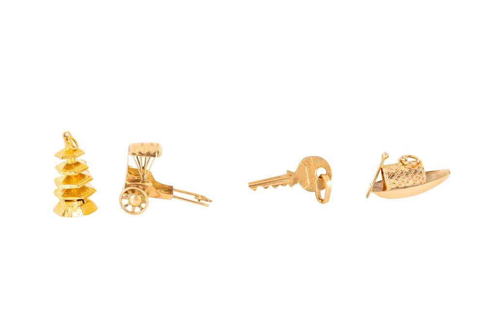 Lot 46 - FOUR CHARMS