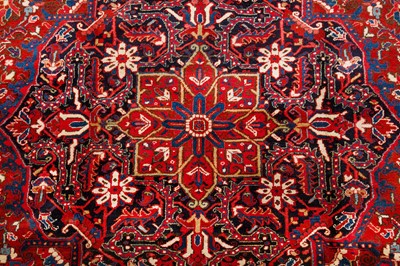 Lot 79 - A FINE HERIZ CARPET, NORTH-WEST PERSIA