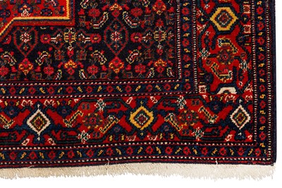 Lot 48 - A FINE ANTIQUE SENNEH RUG, WEST PERSIA