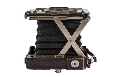 Lot 63 - A Plaubel Makina II Strut Folding Rangefinder Camera