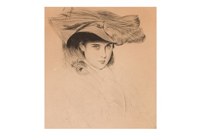 Lot 123 - PAUL CÉSAR HELLEU (FRENCH, 1859-1927)