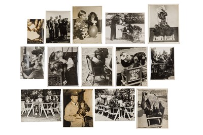 Lot 85 - LONDON ZOO INTEREST - Chimpanzees at the London Zoo, c.1949- 1956