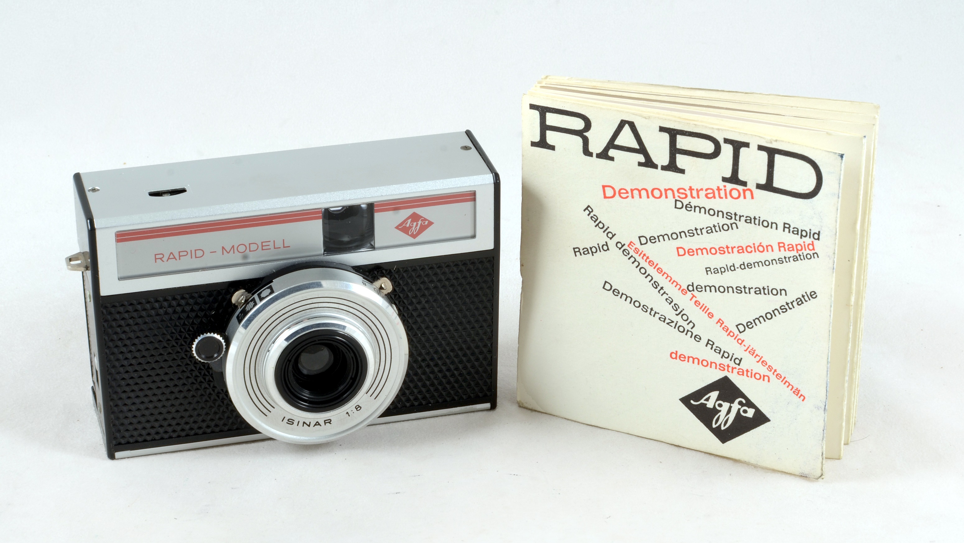 Lot 440 - Rare Agfa Rapid Transparent Demo Camera