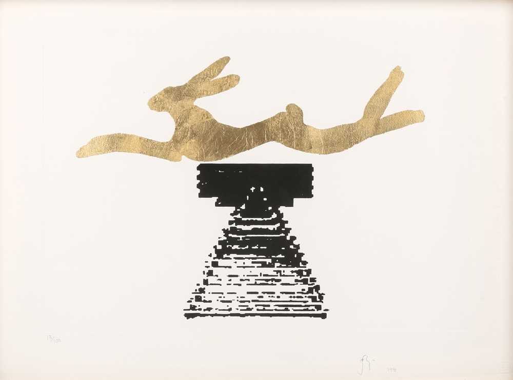 Lot 112 - Barry Flanagan O.B.E. R.A. (British 1941-2009)