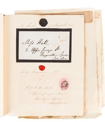 Lot 53 - Autograph Albums.- 19th century