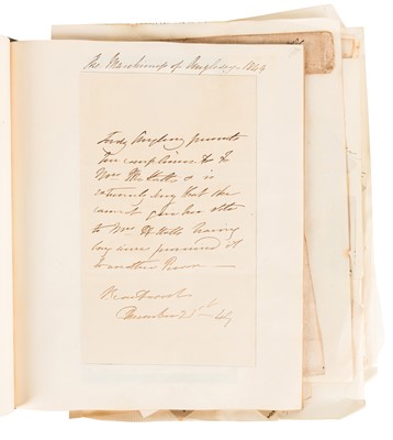 Lot 53 - Autograph Albums.- 19th century