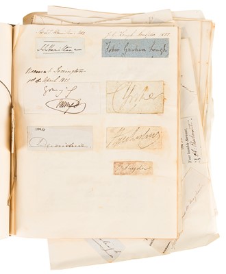 Lot 53 - Autograph Albums.- 19th century