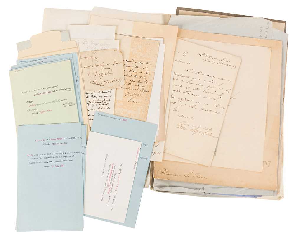 Lot 73 - Autograph Collection.- Incl. Medicine, Religion and Law
