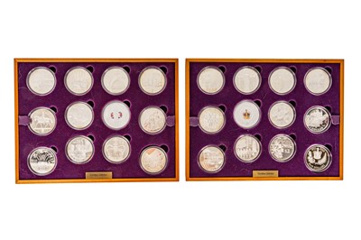 Lot 166 - QUEEN ELIZABETH II-2002 ROYAL MINT GOLDEN JUBILEE AG COLLECTION