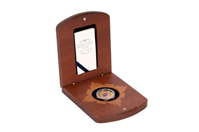 Lot 181 - QUEEN ELIZABETH II- 'GOLDEN JUBILEE OF ACCESSION' 2002 AUSTRALIAN GOLD & SILVER PROOF COIN