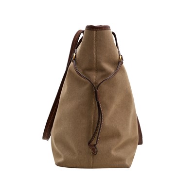Lot 106 - Prada Brown Logo Canvas Shopper Tote