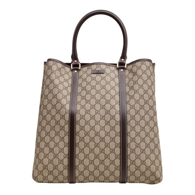 Lot 141 - Gucci Beige Supreme Joy Vertical Tote