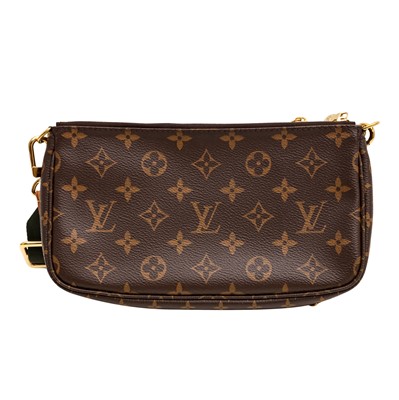 Lot 123 - Louis Vuitton Khaki Monogram Multi Pochette Accessoires Bag