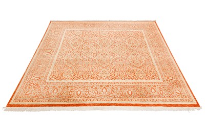 Lot 80 - A FINE TABRIZ DESIGN CARPET