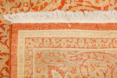 Lot 80 - A FINE TABRIZ DESIGN CARPET