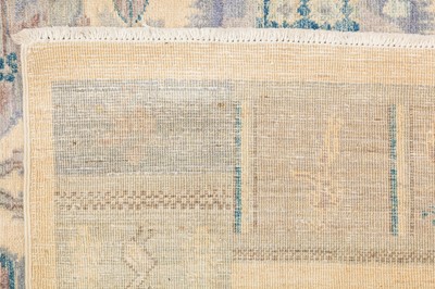 Lot 19 - A FINE CARPET OF SHAH ABBAS DESIGN