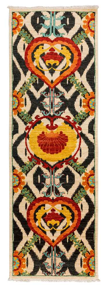 Lot 50 - A FINE ARTS & CRAFTS DESIGN RUNNER
