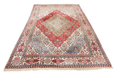 Lot 20 - A FINE SAROUK CARPET, WEST PERSIA