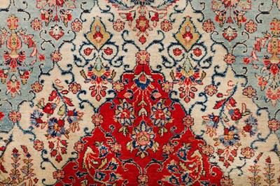 Lot 20 - A FINE SAROUK CARPET, WEST PERSIA