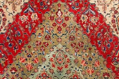 Lot 20 - A FINE SAROUK CARPET, WEST PERSIA