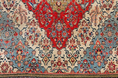 Lot 20 - A FINE SAROUK CARPET, WEST PERSIA