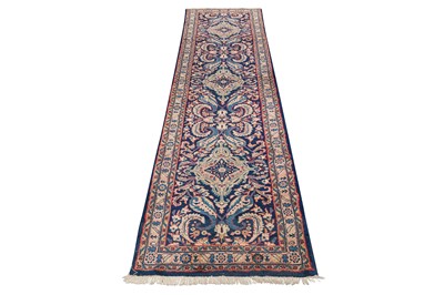 Lot 4 - A FINE LILIHAN RUNNER, WEST PERSIA